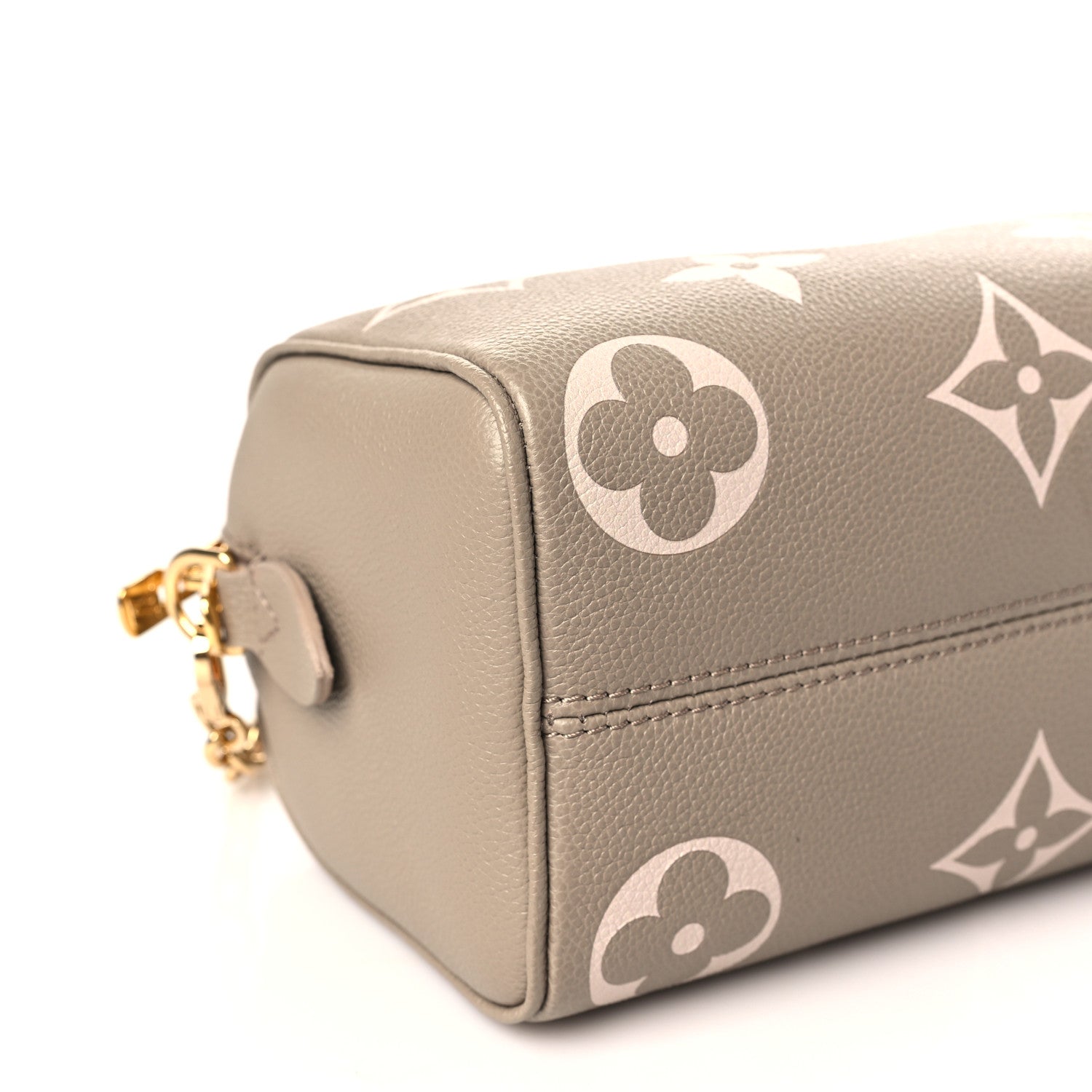 Louis Vuitton Empreinte Monogram Giant Speedy Bandouliere 20 Creme Beige 7 of 8