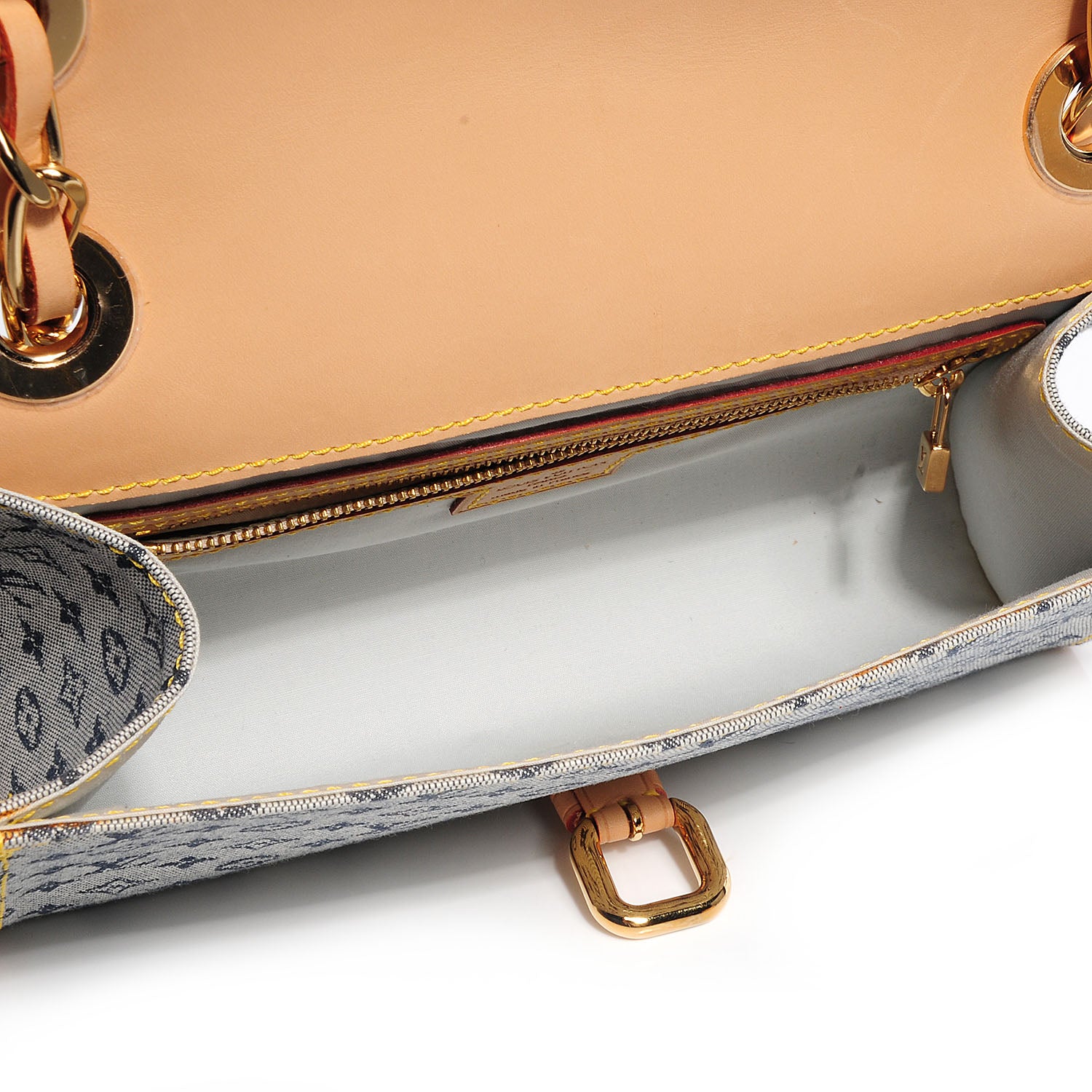 Louis Vuitton Mini Monogram Camille Blue 7 of 7
