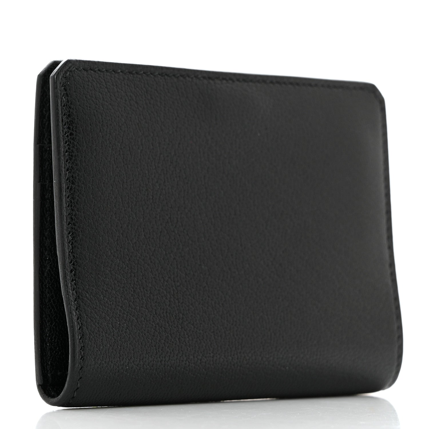 Hermes Chevre Mysore Medor Card Holder Black 3 of 8