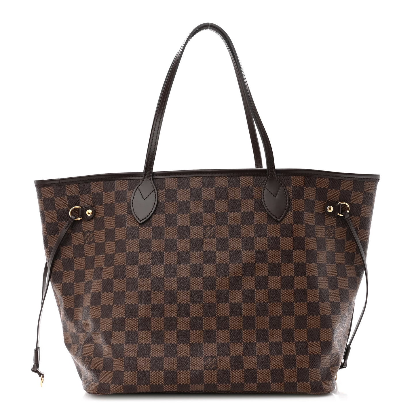 Damier Ebene Neo Neverfull MM Rose Ballerine