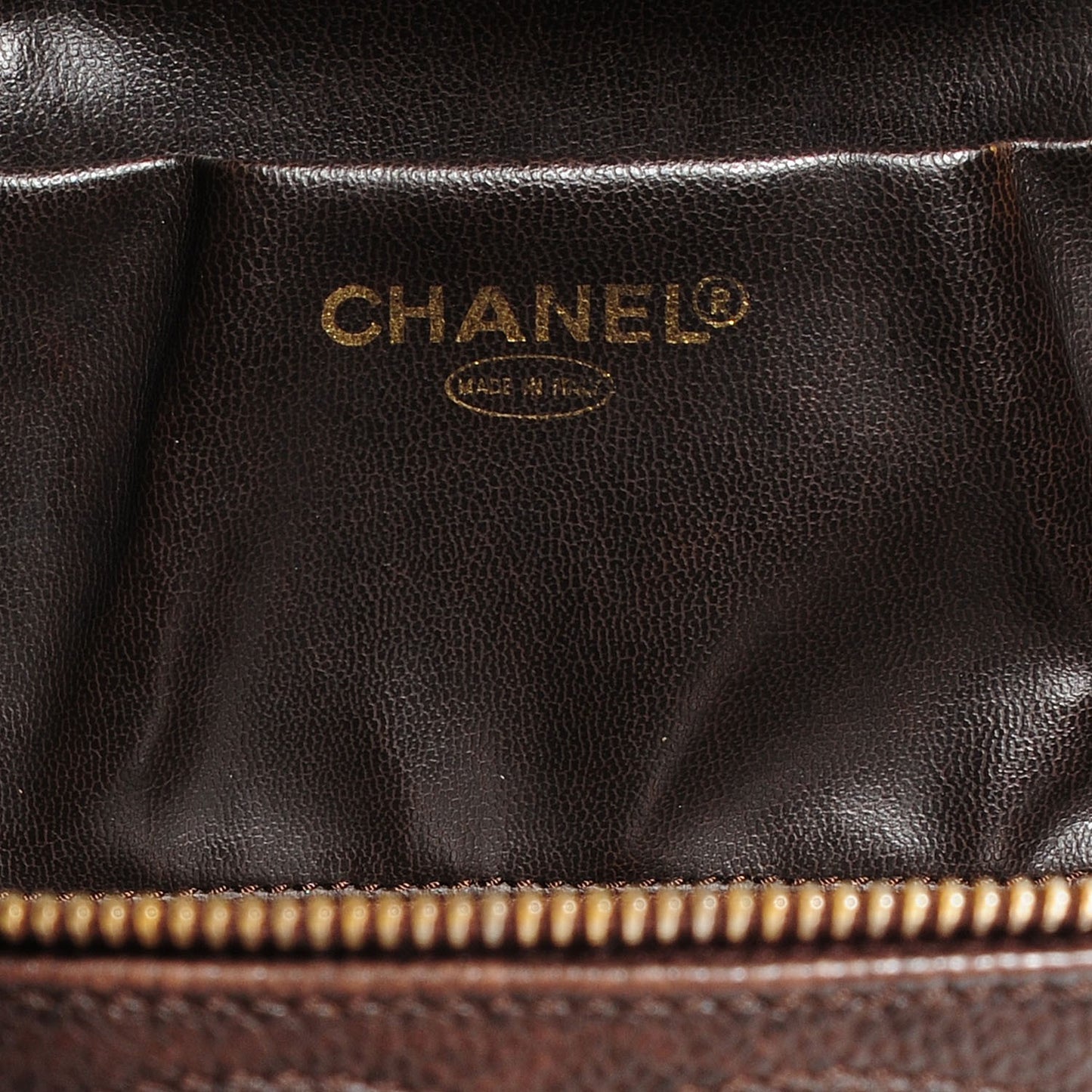 Caviar Cosmetic Vanity Case Dark Brown