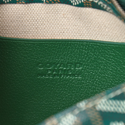 Goyard Goyardine Plumet Wallet Clutch Green 6 of 9