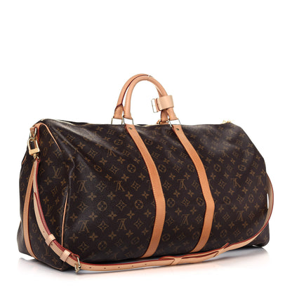 Louis Vuitton Monogram Keepall Bandouliere 55 3 of 11