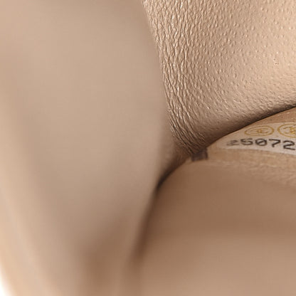 Chanel Caviar Quilted Medium Double Flap Light Beige 6 of 10