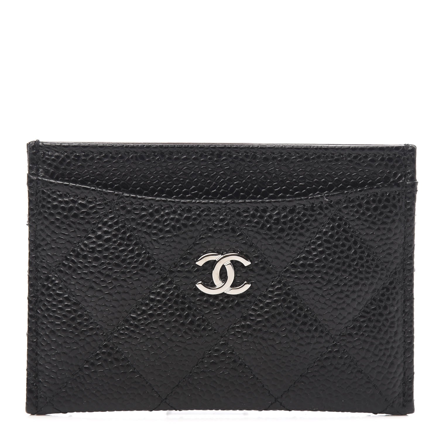 Chanel Caviar Quilted Card Holder Black 1 of 8