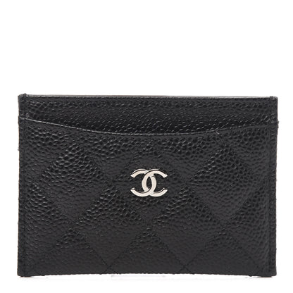 Chanel Caviar Quilted Card Holder Black 1 of 8