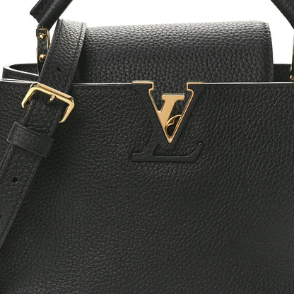 Louis Vuitton Taurillon Capucines BB Black 7 of 9