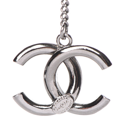 Chanel CC Drop Earrings Ruthenium 4 of 4