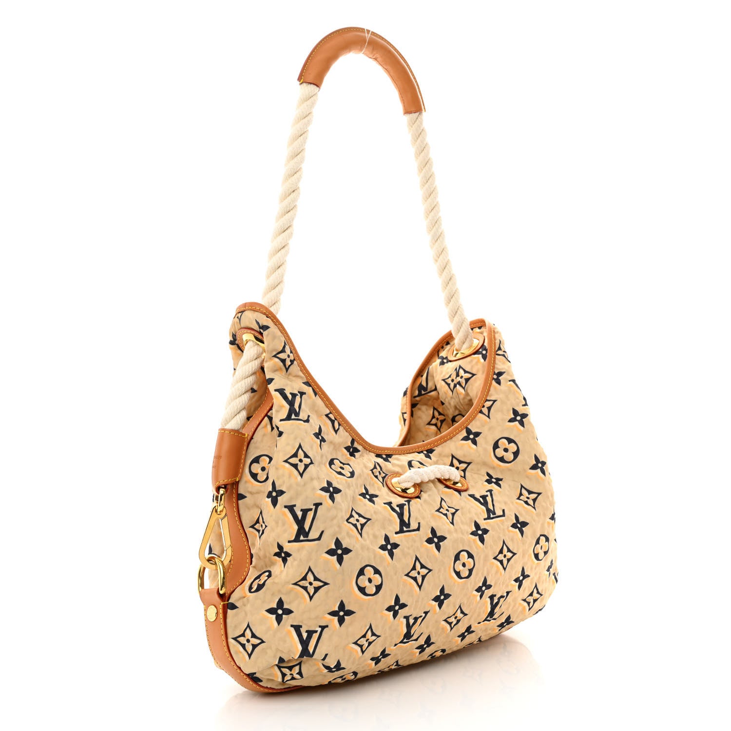Louis Vuitton Canvas Monogram Cruise Bulles MM Natural 3 of 11