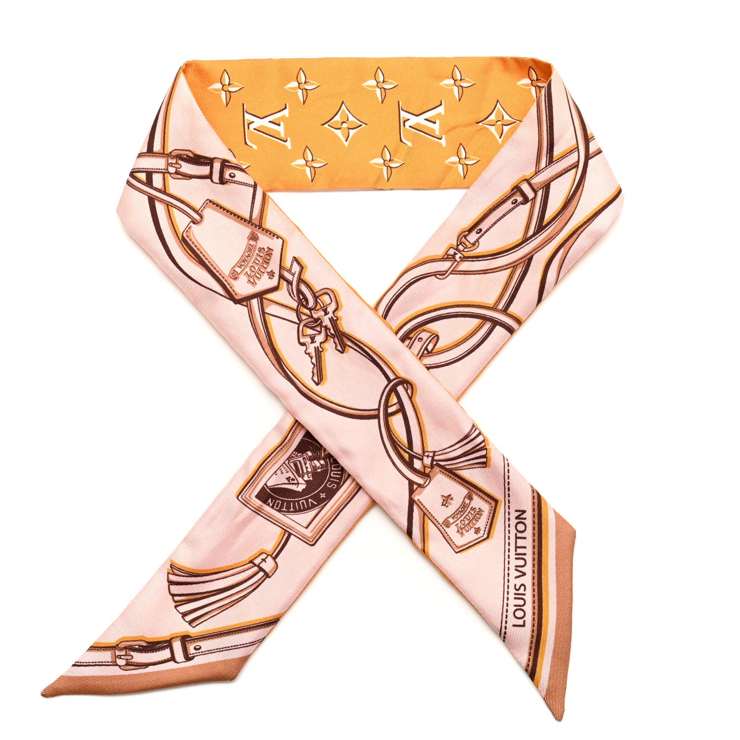 Louis Vuitton Silk All That Strap Bandeau Rose Clair 1 of 3