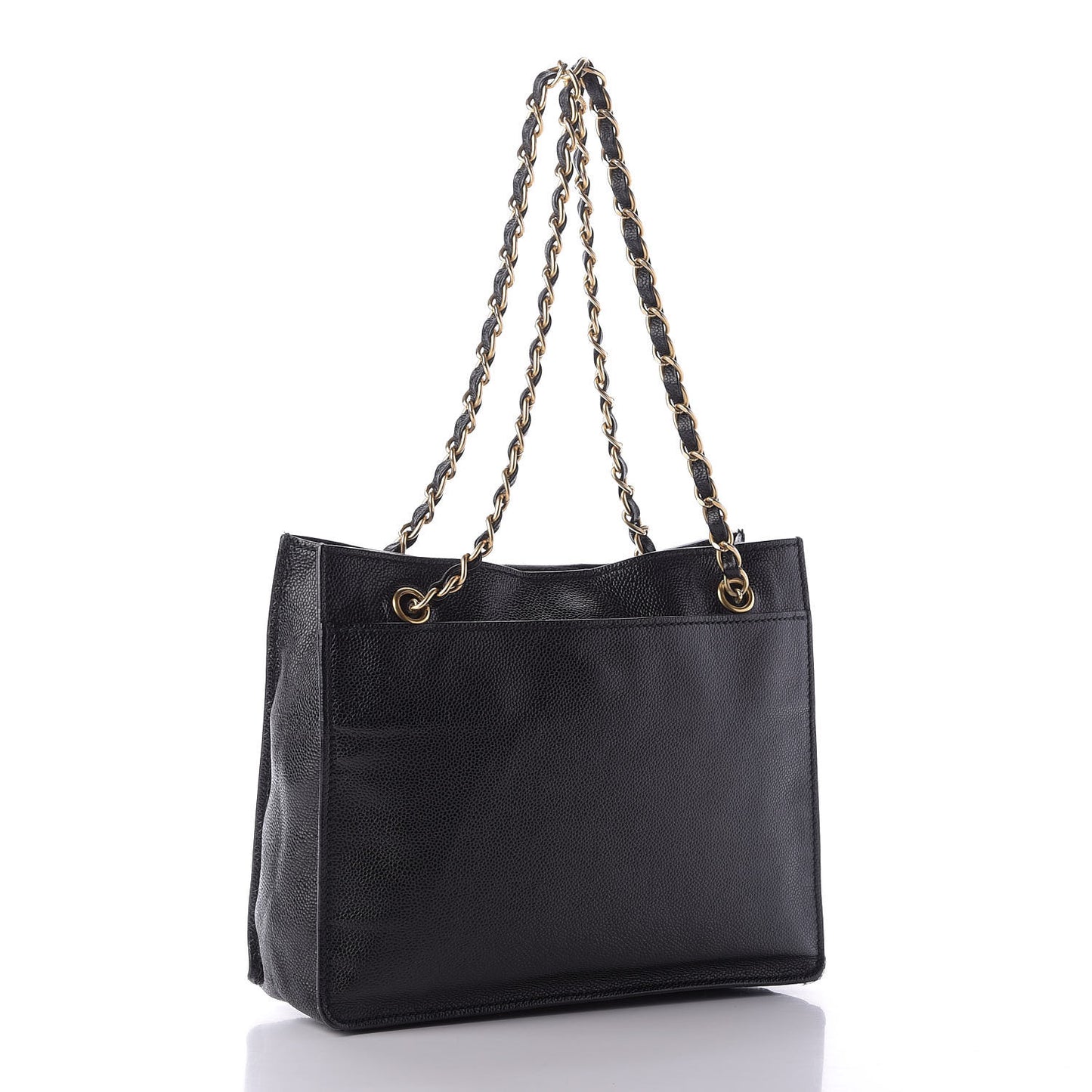 Caviar Shoulder Bag Black