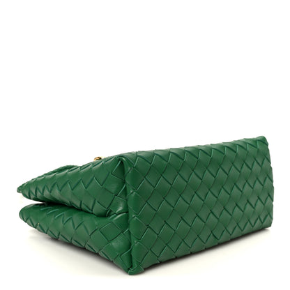 Bottega Veneta Nappa Intrecciato Small Andiamo Shoulder Bag Jungle 6 of 12