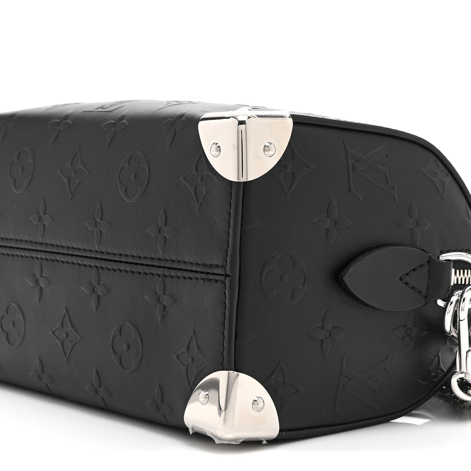 Louis Vuitton Calfskin Monogram Bold Speedy Trunk 20 9 of 9