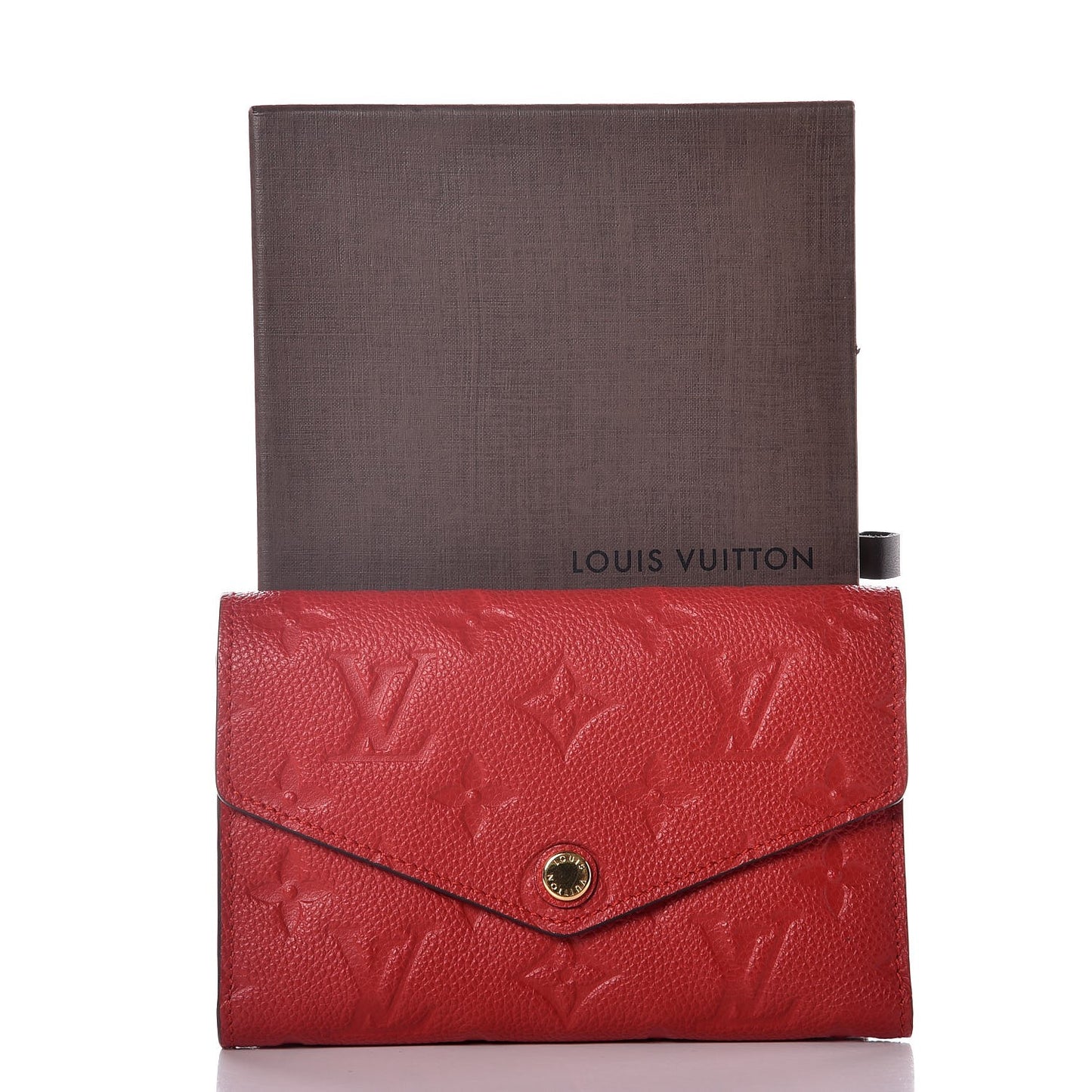 Empreinte Compact Curieuse Wallet Cherry