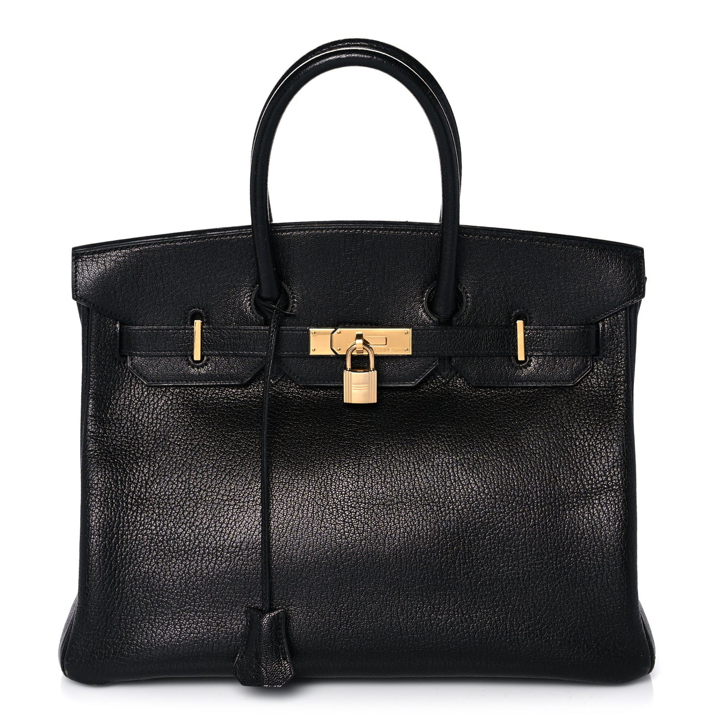 Chevre de Coromandel Birkin 35 Black