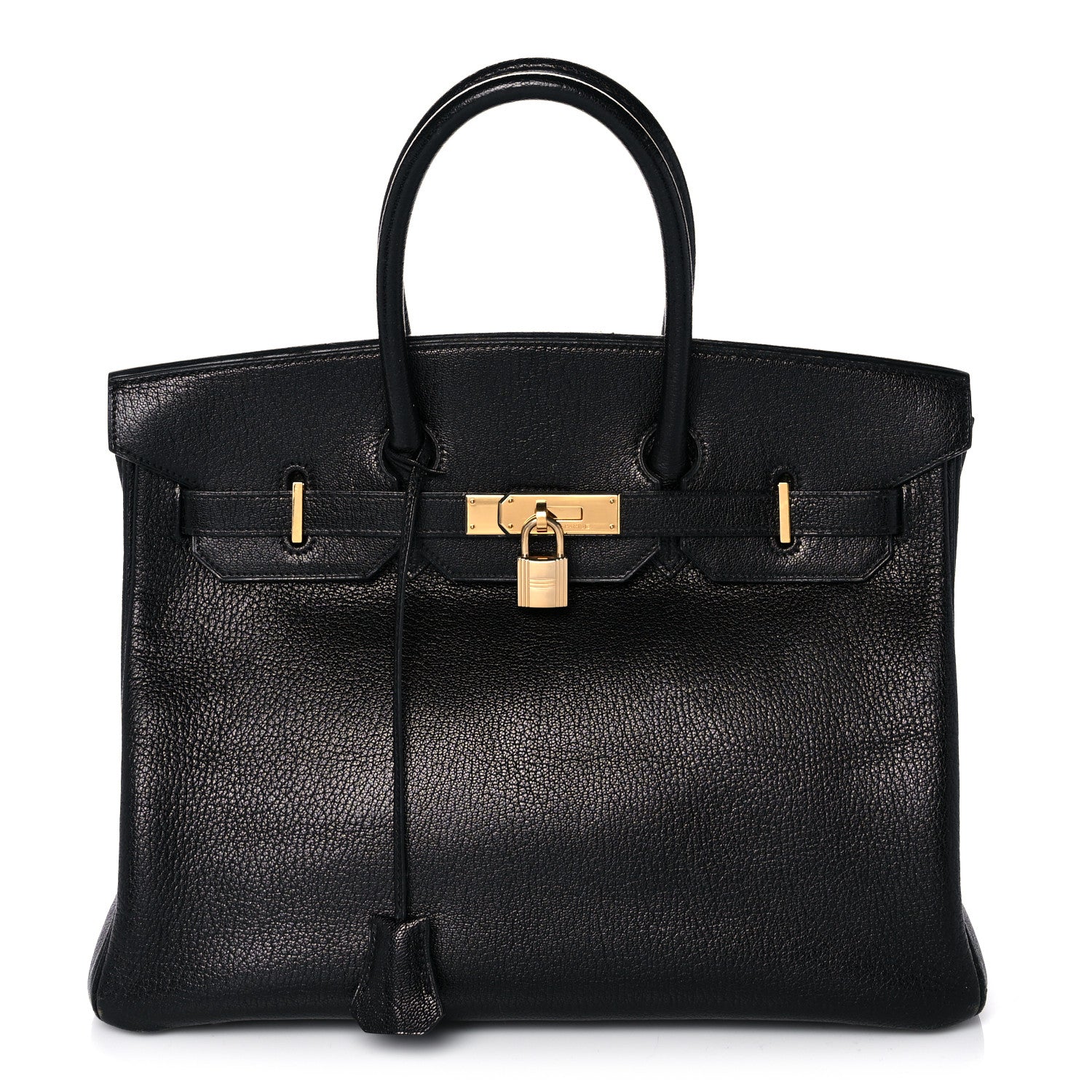 Hermes Chevre de Coromandel Birkin 35 Black 1 of 28