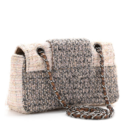 Chanel Tweed Small Fantasy Flap Grey 2 of 12