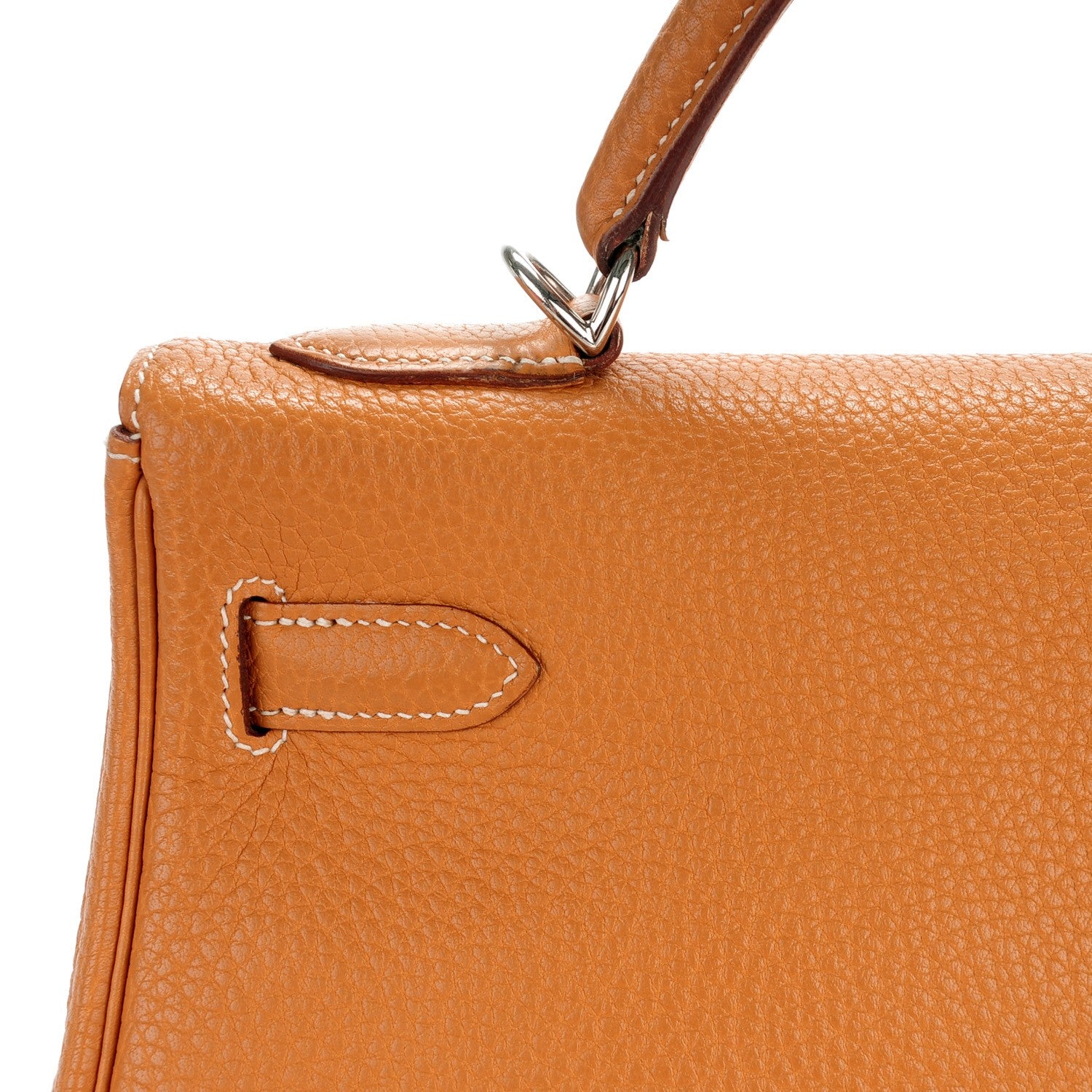 Hermes Fjord Kelly Retourne 32 Natural Sable 14 of 25