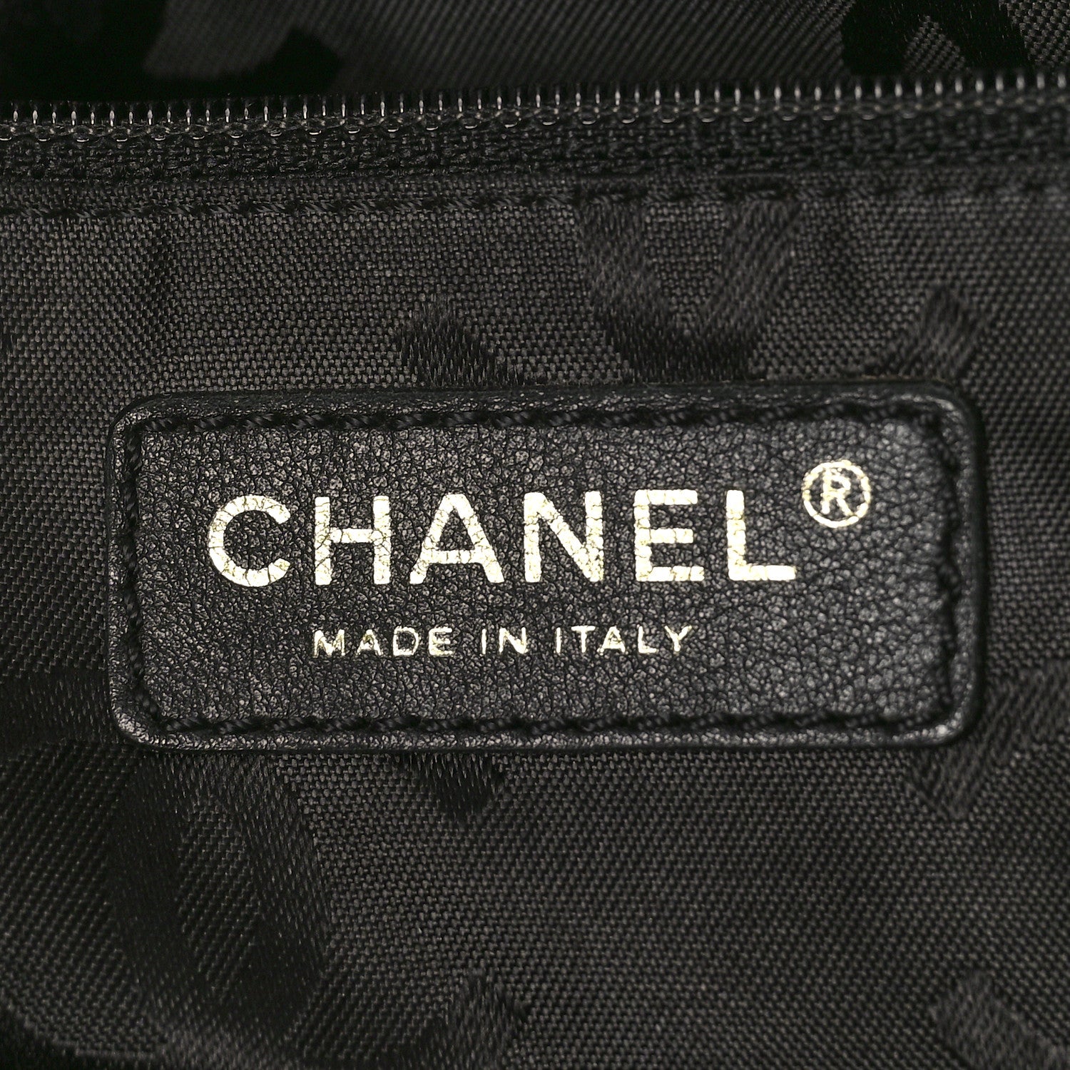 Chanel Calfskin Contrast Stitch Surpique Tote Black 6 of 12