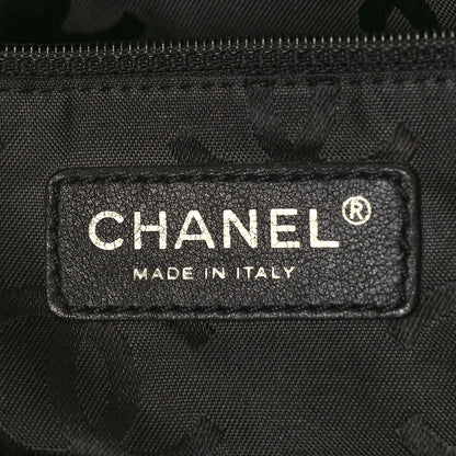 Chanel Calfskin Contrast Stitch Surpique Tote Black 6 of 12
