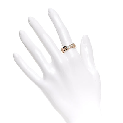 Tiffany 18K Rose Gold Diamond Atlas Ring 53 6.5 2 of 5