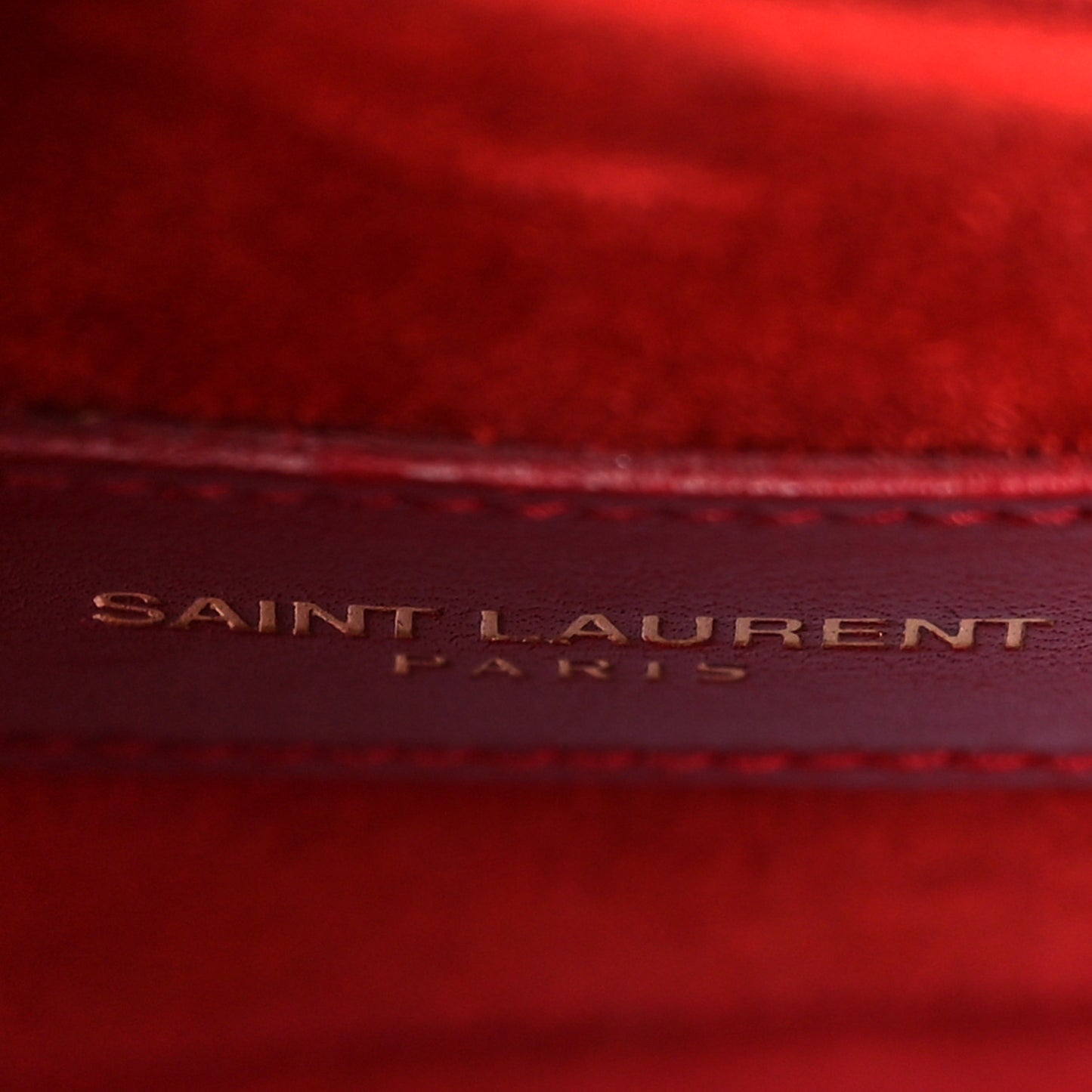 Calfskin Nano Sac De Jour Lipstick Red