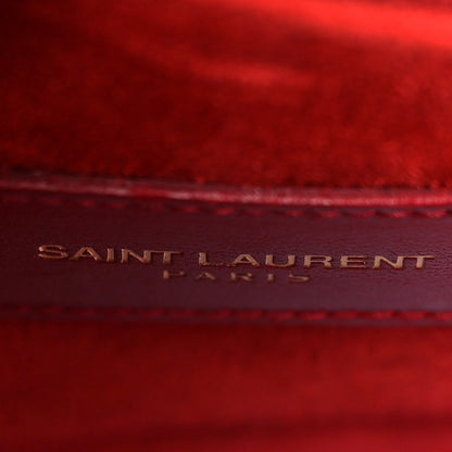 Saint Laurent Calfskin Nano Sac De Jour Lipstick Red 6 of 11