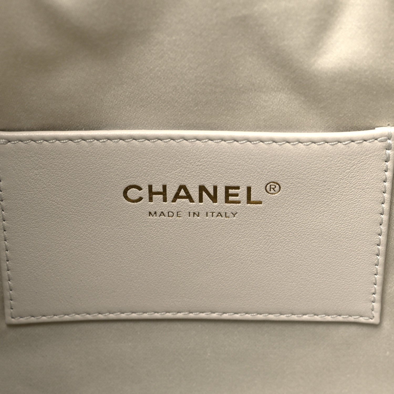 Chanel Tweed Quilted Small Chanel 25 Handbag Ecru Khaki Gold Red 7 of 12