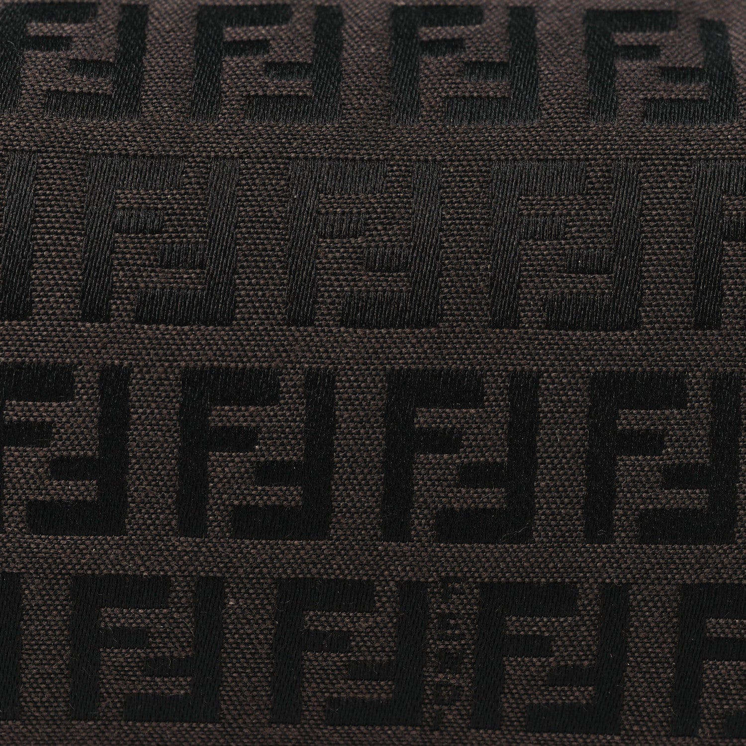 Fendi Zucchino Pochette Tobacco Moro 8 of 10