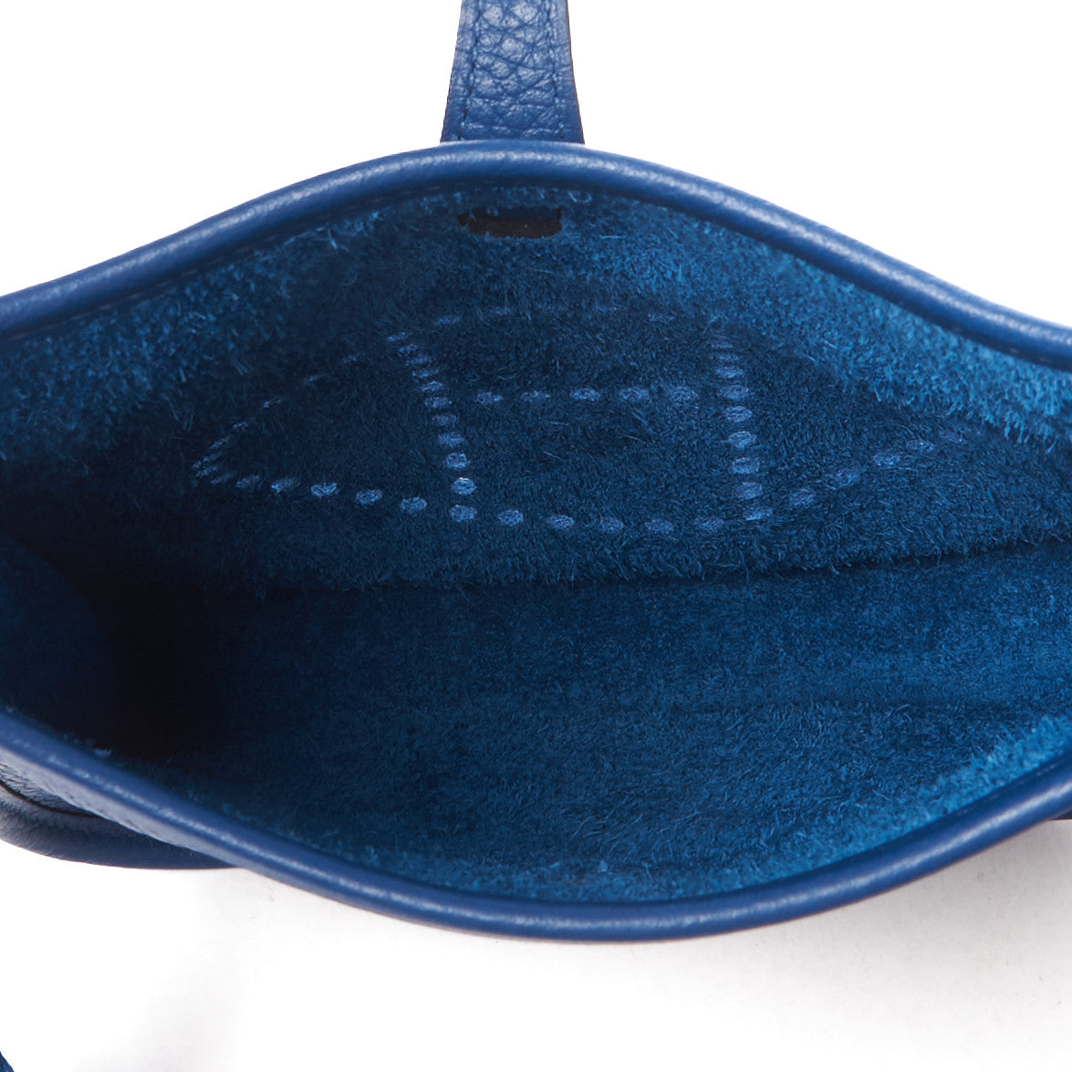 Hermes Taurillon Clemence Evelyne TPM Deep Blue 6 of 8