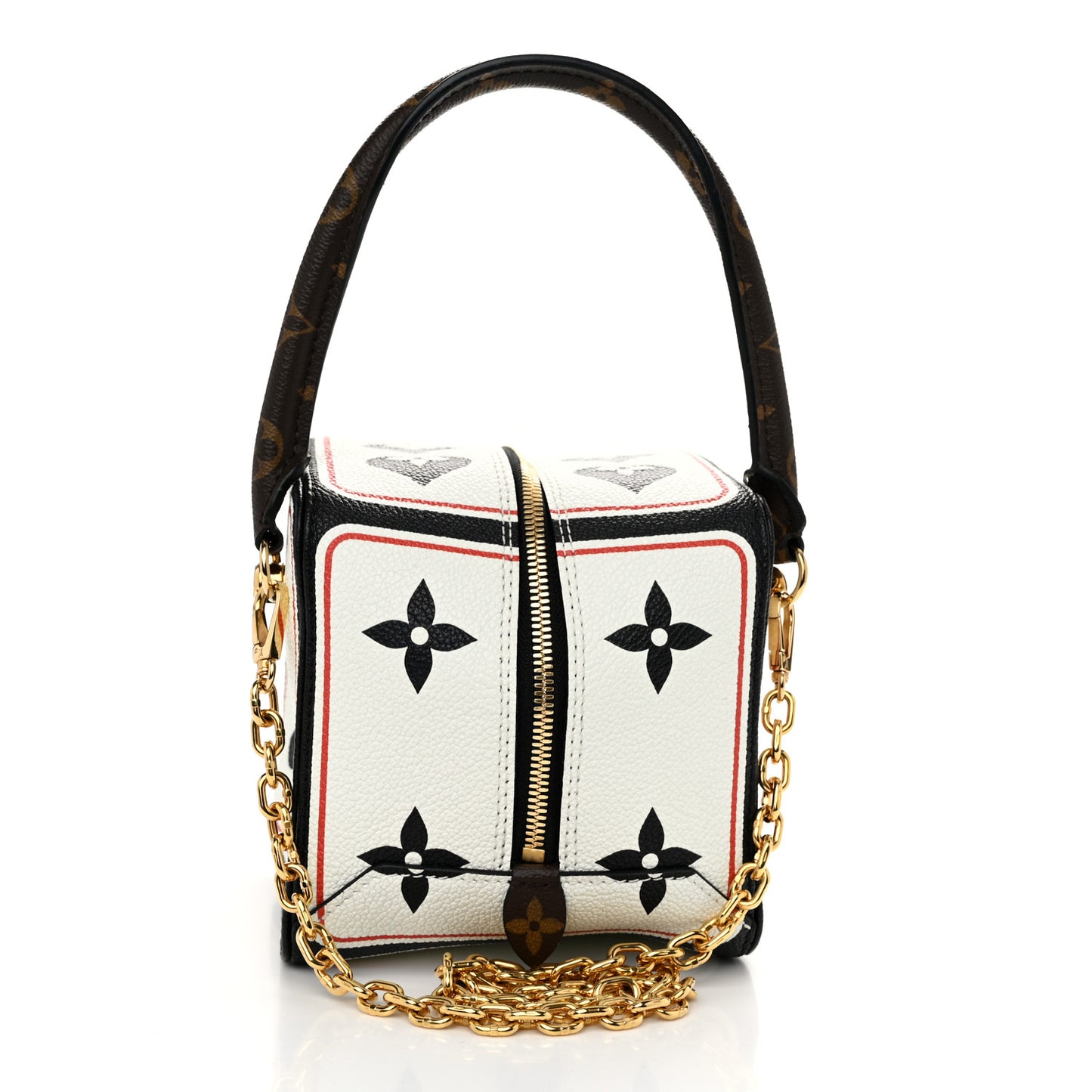 Taurillon Game On Square Dice Bag White