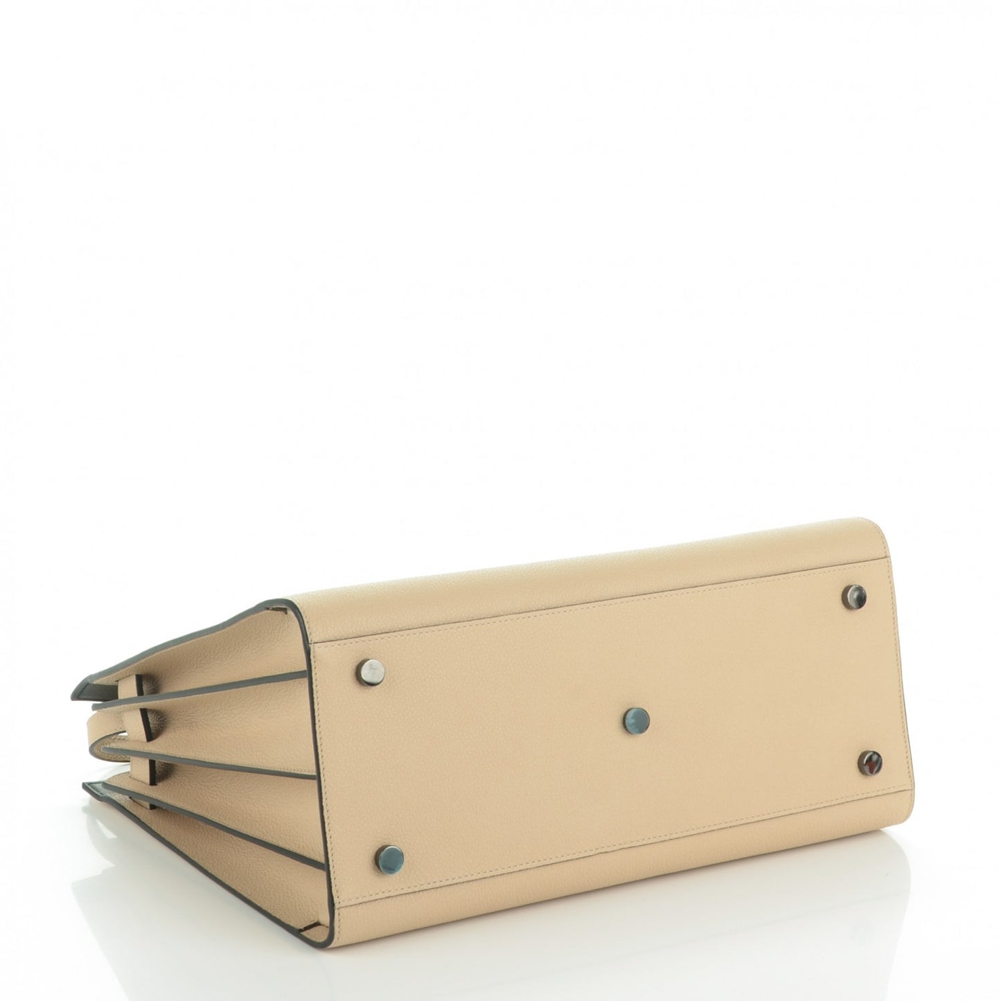 Grained Calfskin Small Sac De Jour Nude Powder