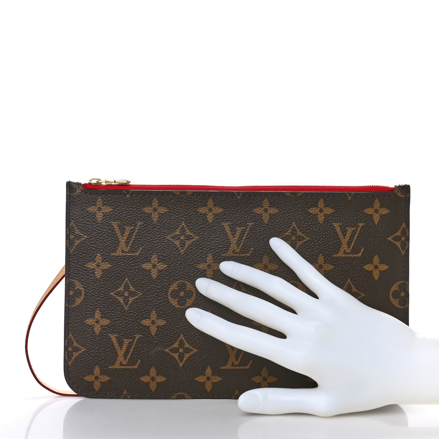 Monogram Neverfull MM GM Pochette Cherry