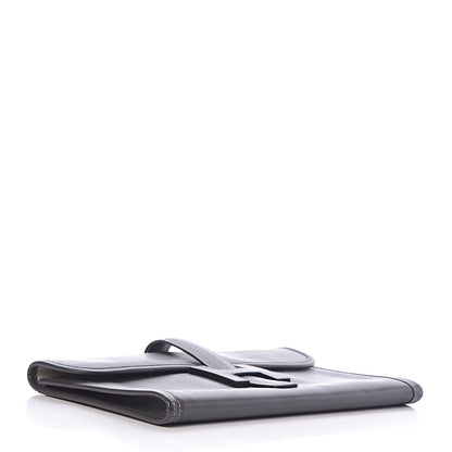 Hermes Epsom Jige PM Clutch Graphite 4 of 10