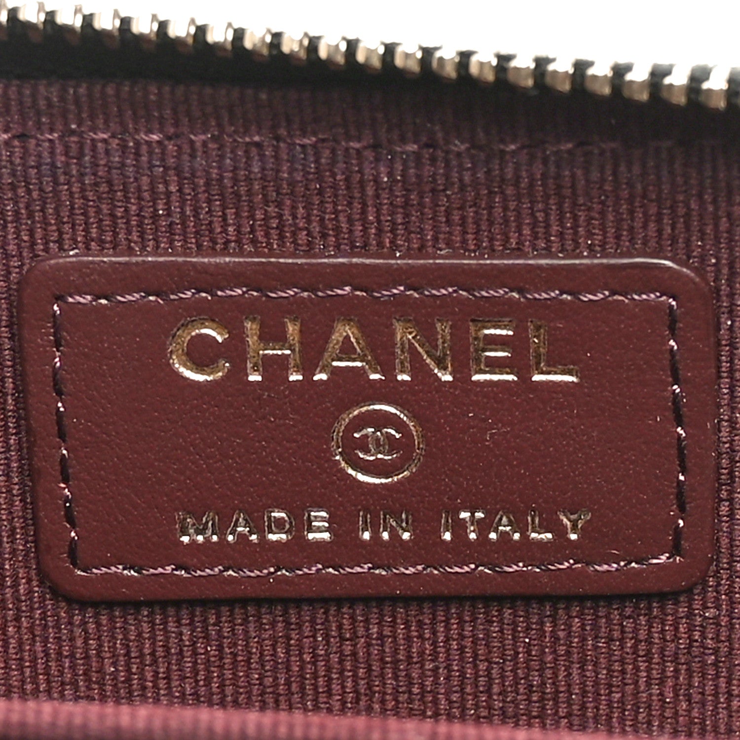 Chanel Caviar Quilted Zip Card Holder Black 6 of 10