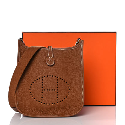 Hermes Taurillon Maurice Evelyne TPM Gold 8 of 8