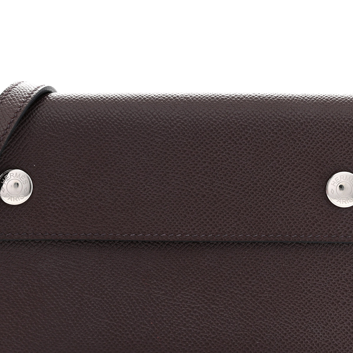 Hermes Epsom Hermesnap Wallet Rouge Sellier 8 of 11