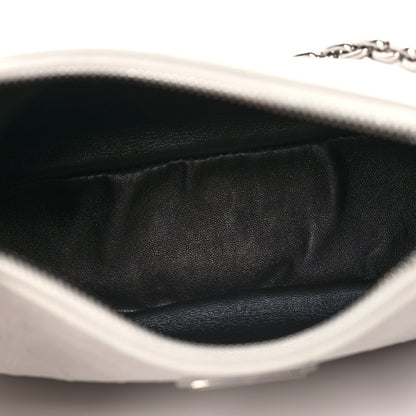 Prada Ostrich Re-Edition 2005 Shoulder Bag White 5 of 11