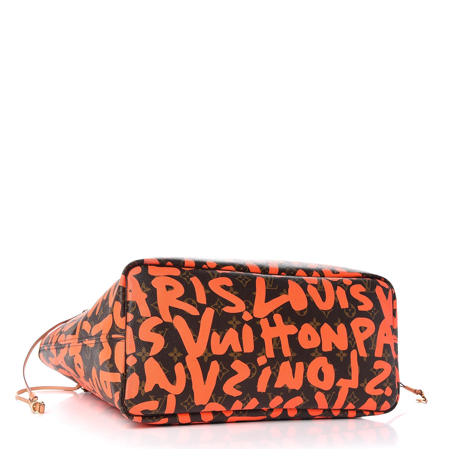 Louis Vuitton Monogram Graffiti Neverfull GM Orange 4 of 16