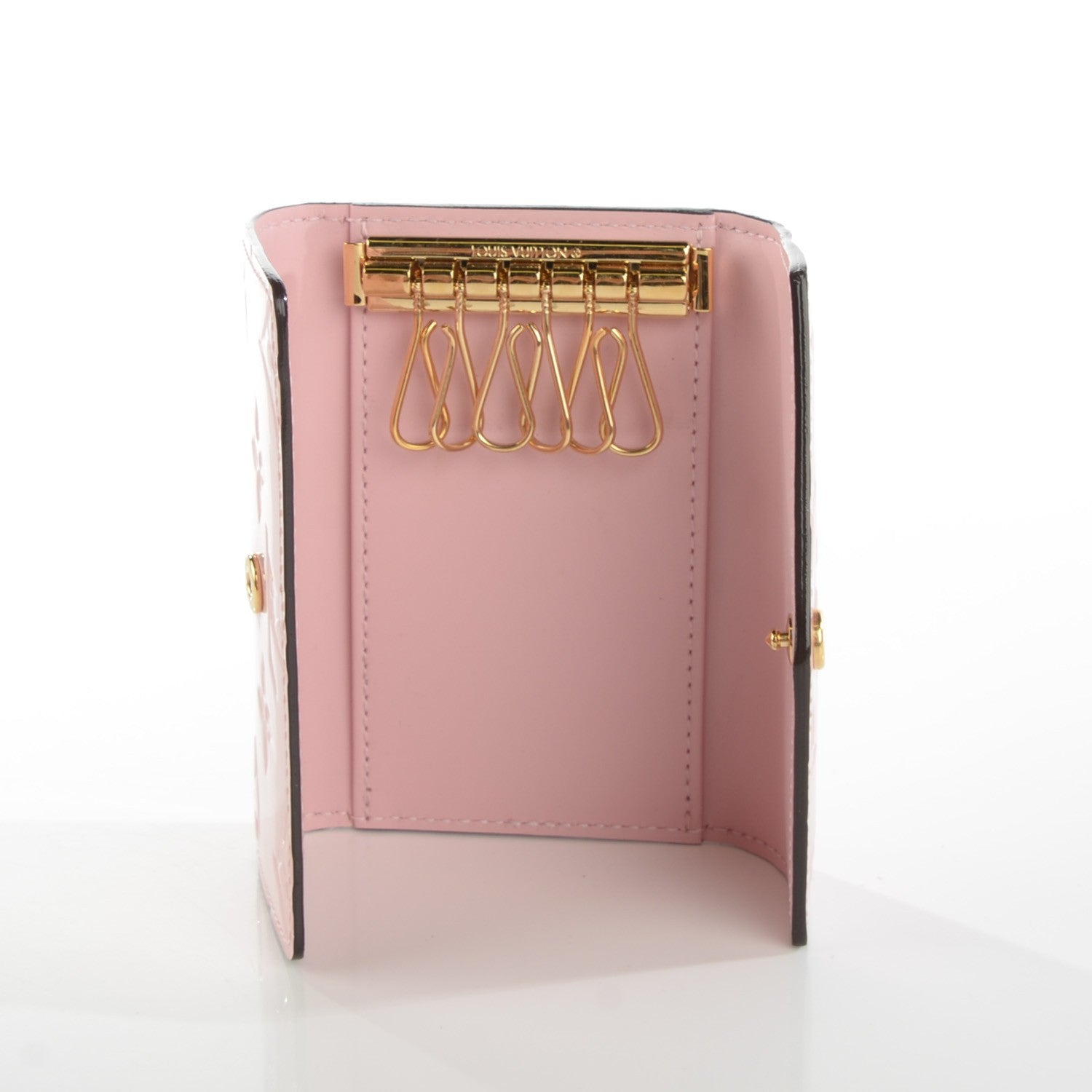 Louis Vuitton Vernis Multicles 6 Key Holder Rose Ballerine 6 of 7