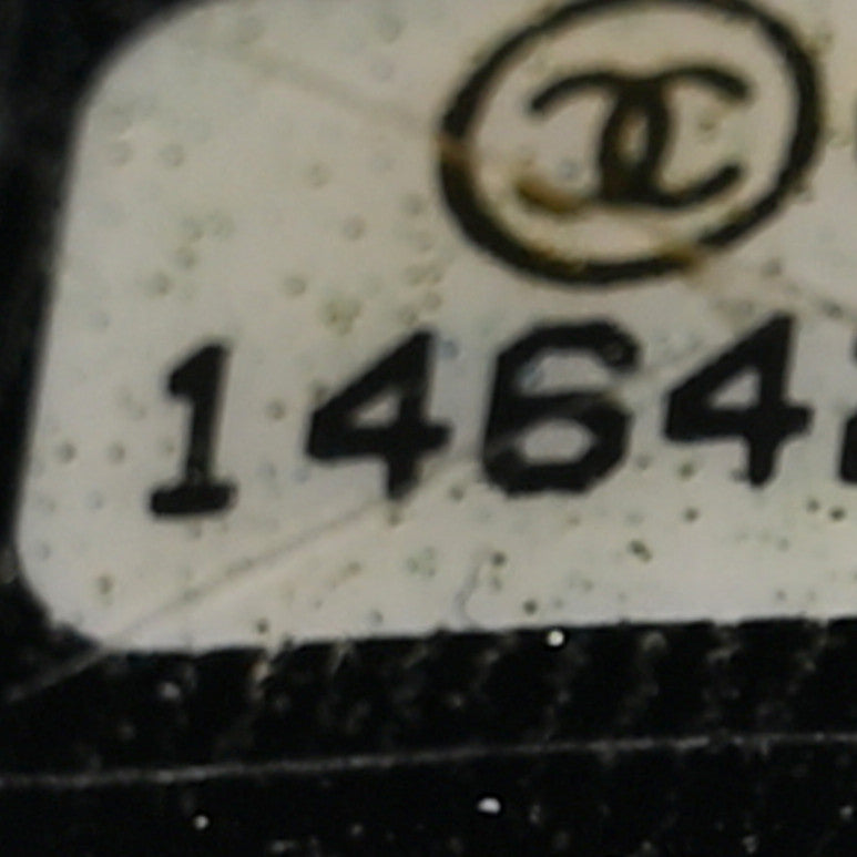 Chanel Patent Quilted Card Holder Wallet Black 8 of 11