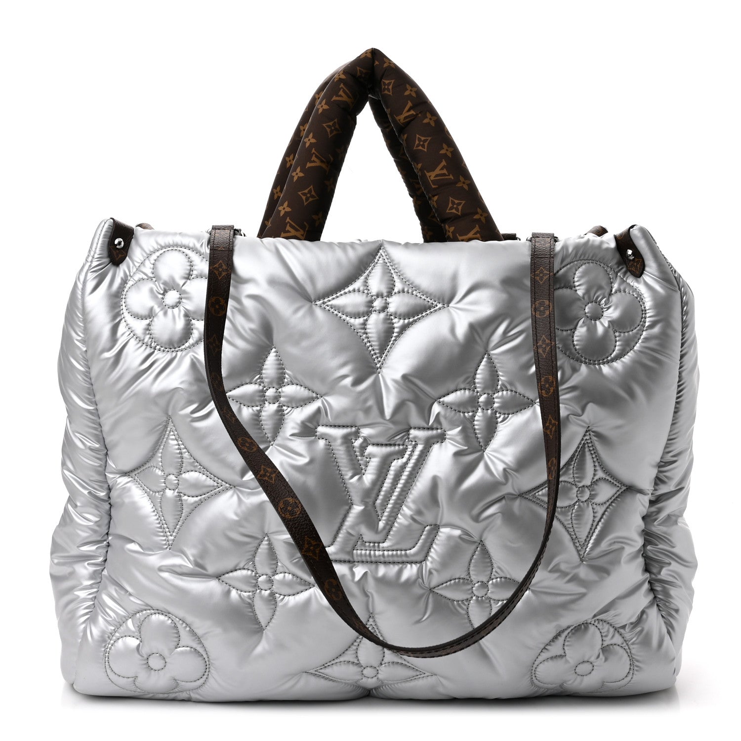 Louis Vuitton Econyl Monogram Pillow Giant Onthego GM Silver 1 of 10