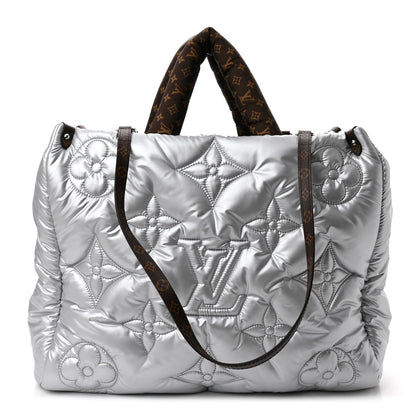 Louis Vuitton Econyl Monogram Pillow Giant Onthego GM Silver 1 of 10