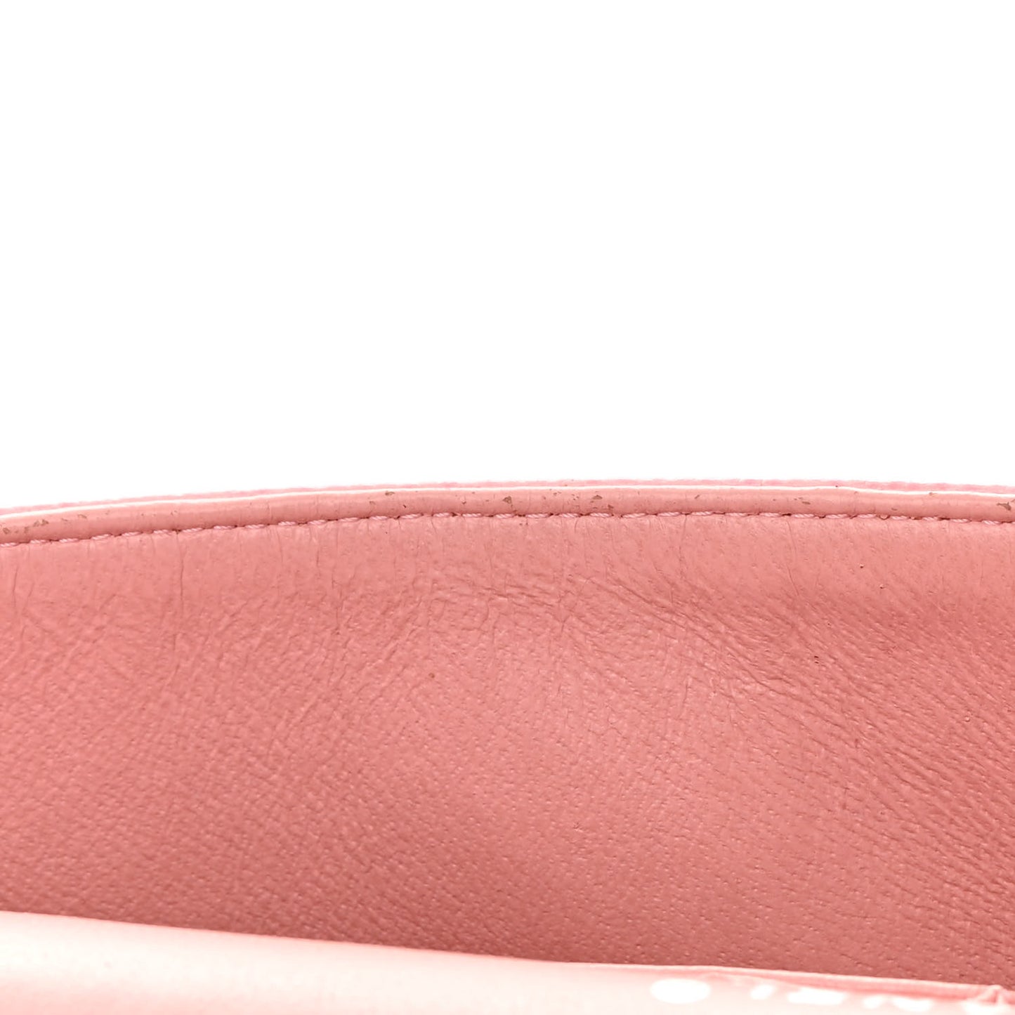 Caviar Quilted Medium Double Flap Light Pink