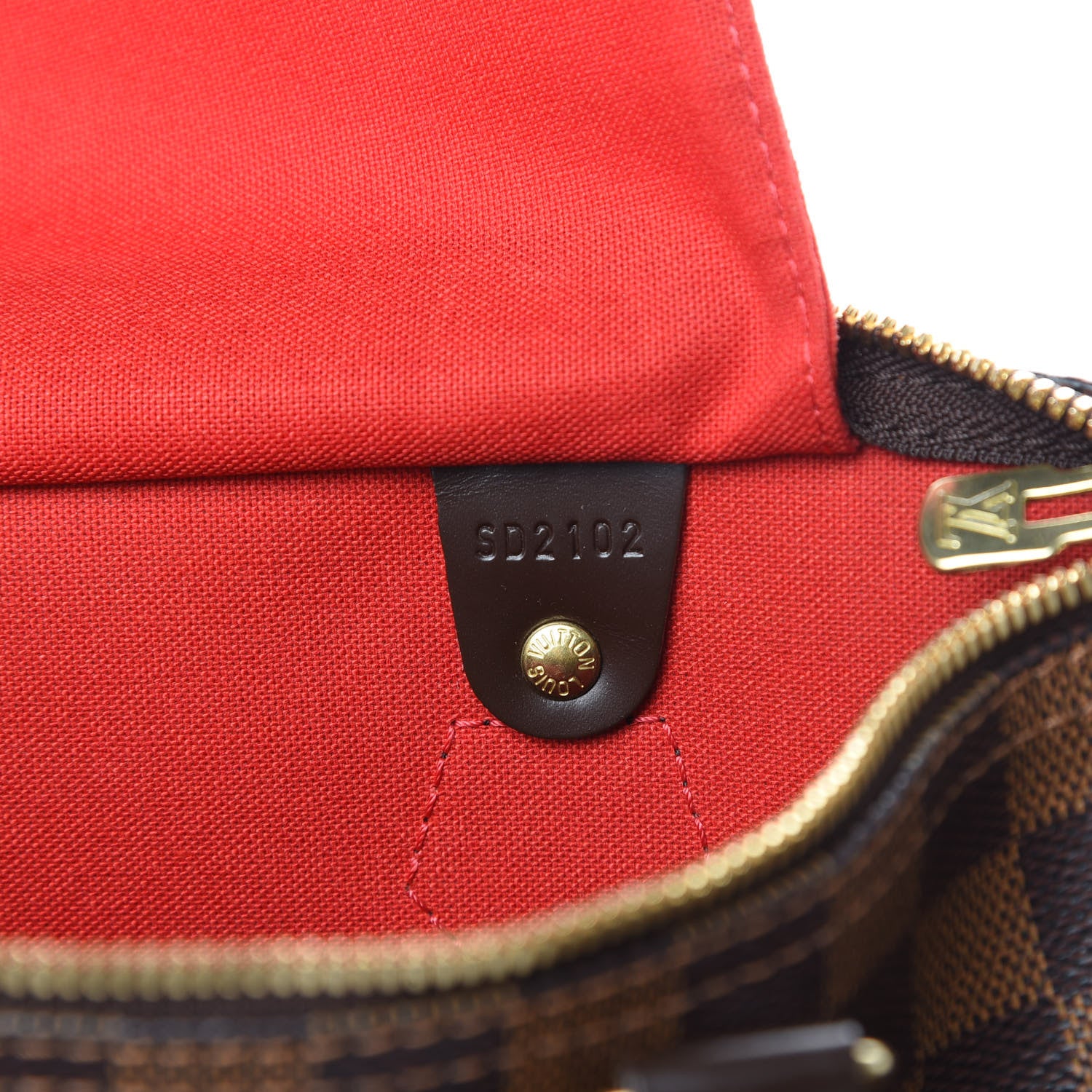 Louis Vuitton Damier Ebene Speedy Bandouliere 30 8 of 13