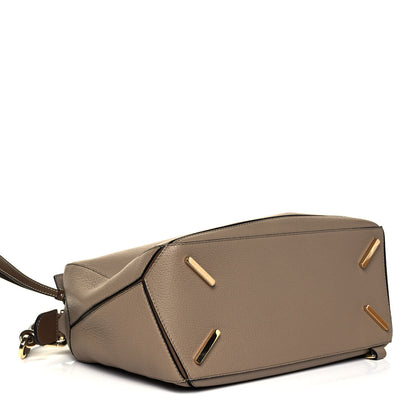 Loewe Grained Calfskin Medium Puzzle Bag Sand Mink 4 of 9