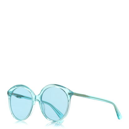 Gucci Acetate Sunglasses GG0257S Blue 1 of 8
