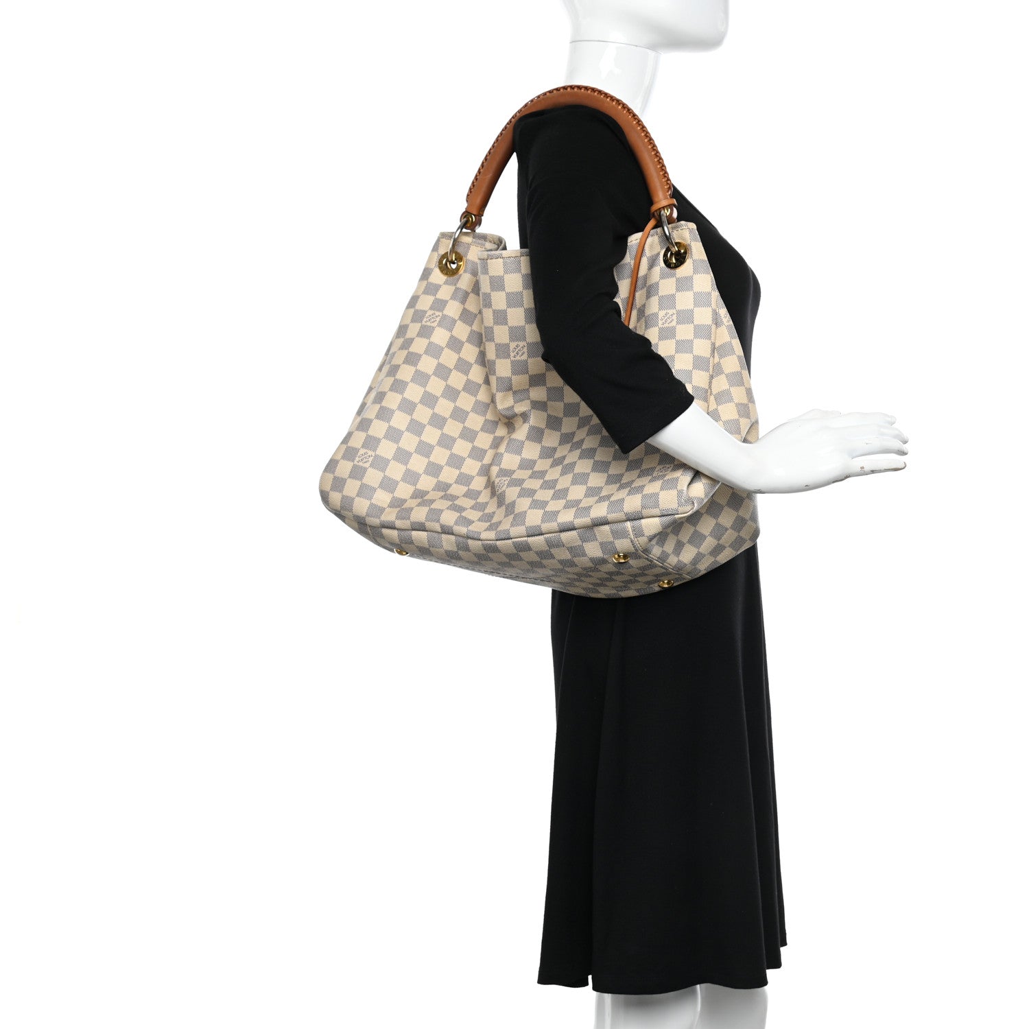 Louis Vuitton Damier Azur Artsy MM 3 of 11