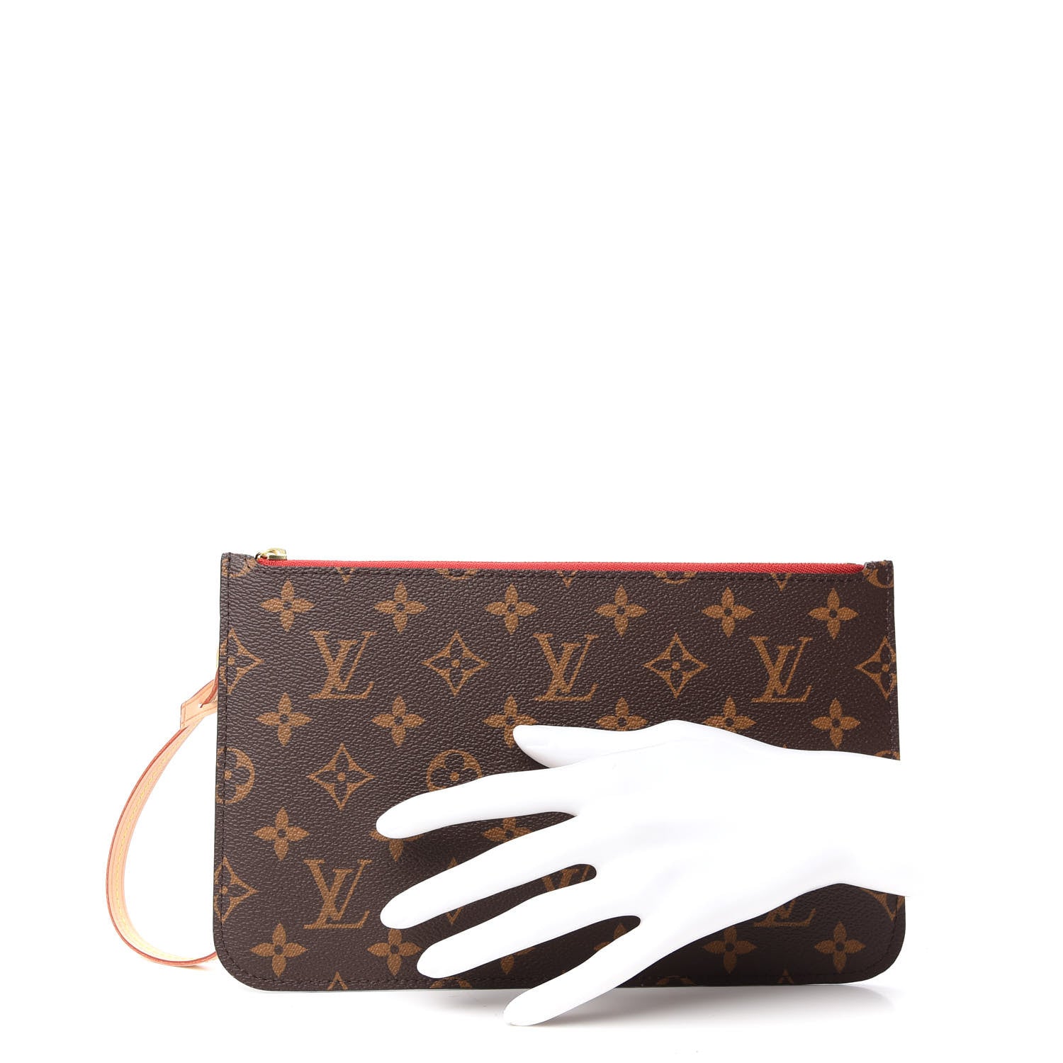 Louis Vuitton Monogram Neverfull MM GM Pochette Cherry 2 of 6