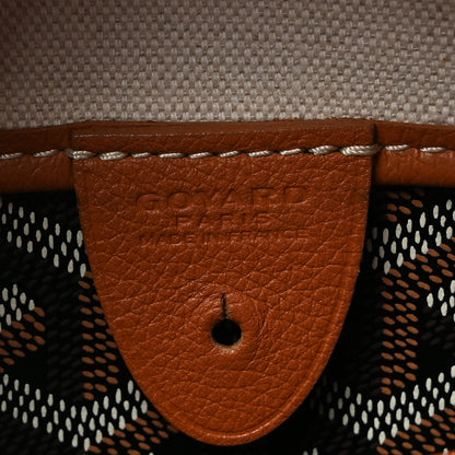 Goyard Goyardine Artois MM Black Gold 6 of 9